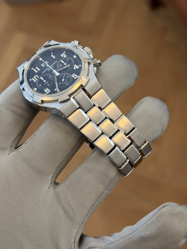 Vacheron Constantin Overseas Chronograph 49140 - Black "Military" Dial - Watch Only (1999-2004)