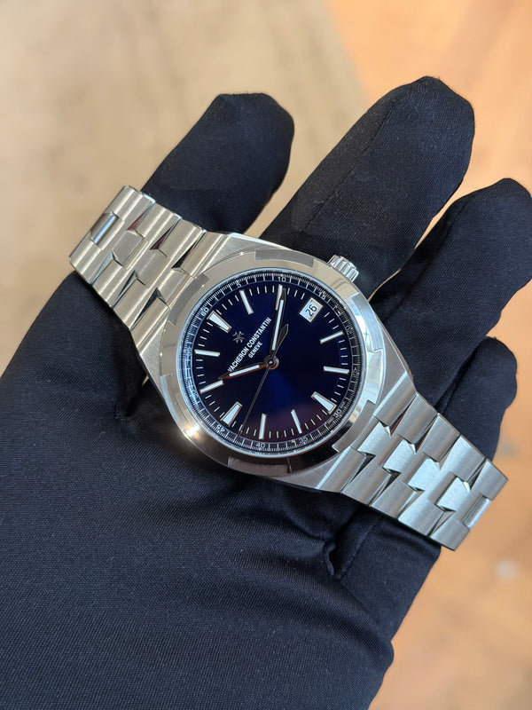 Vacheron Constantin Watch Overseas Dual Time 4520V/21CA-B128 - Blue Dial - Full Set - 2024