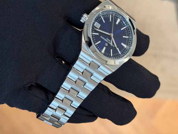 Vacheron Constantin Watch Overseas Dual Time 4520V/21CA-B128 - Blue Dial - Full Set - 2024