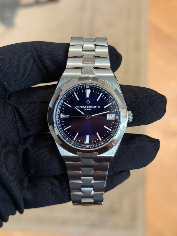 Vacheron Constantin Watch Overseas Dual Time 4520V/21CA-B128 - Blue Dial - Full Set - 2024