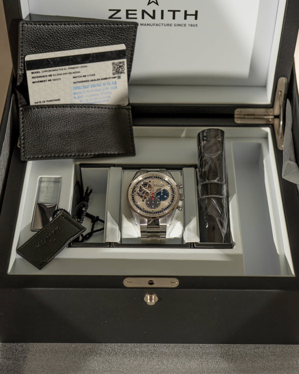 Zenith Chronomaster El Primero 1969 Open - Full Set 2020